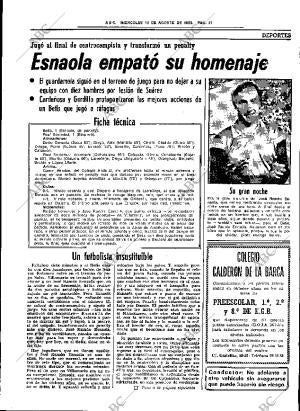 ABC SEVILLA 10-08-1983 página 43