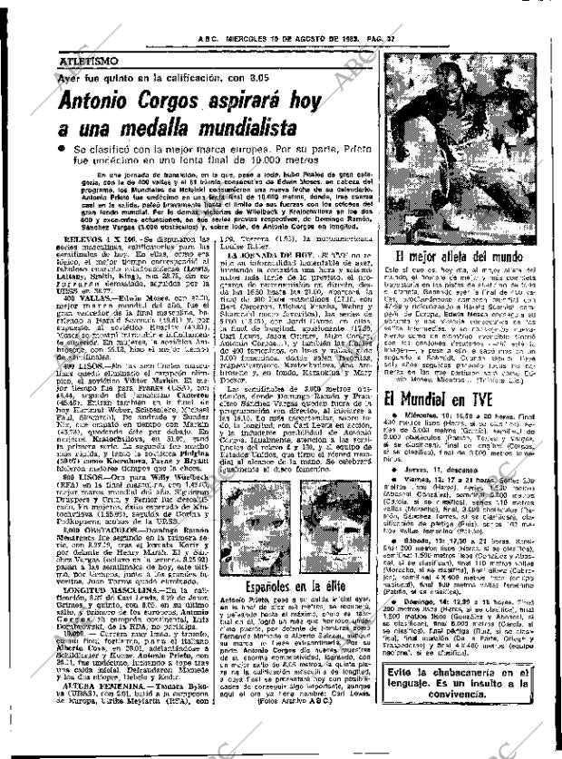 ABC SEVILLA 10-08-1983 página 49