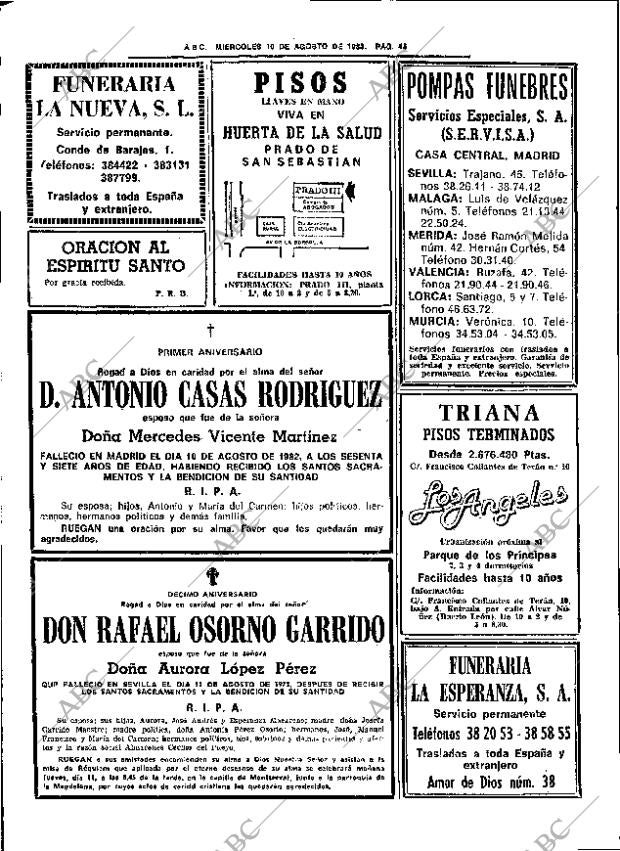 ABC SEVILLA 10-08-1983 página 58