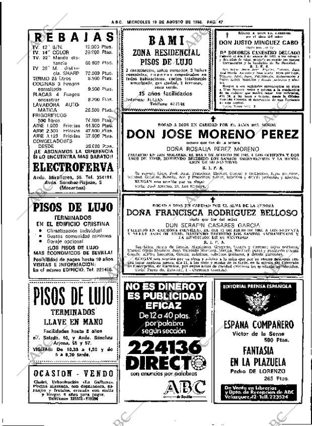 ABC SEVILLA 10-08-1983 página 59