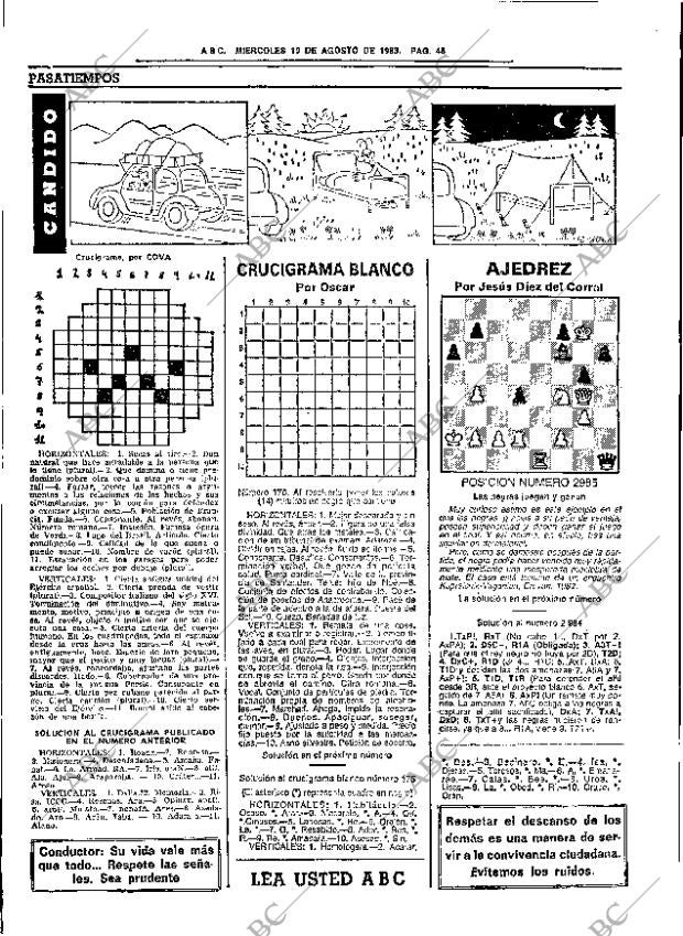 ABC SEVILLA 10-08-1983 página 60