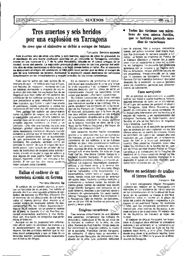 ABC MADRID 11-08-1983 página 37