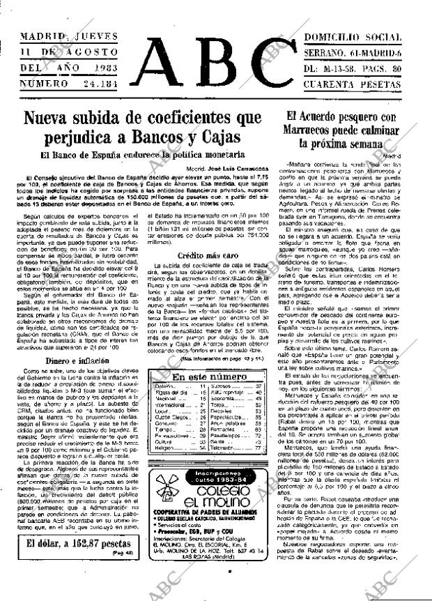 ABC MADRID 11-08-1983 página 9