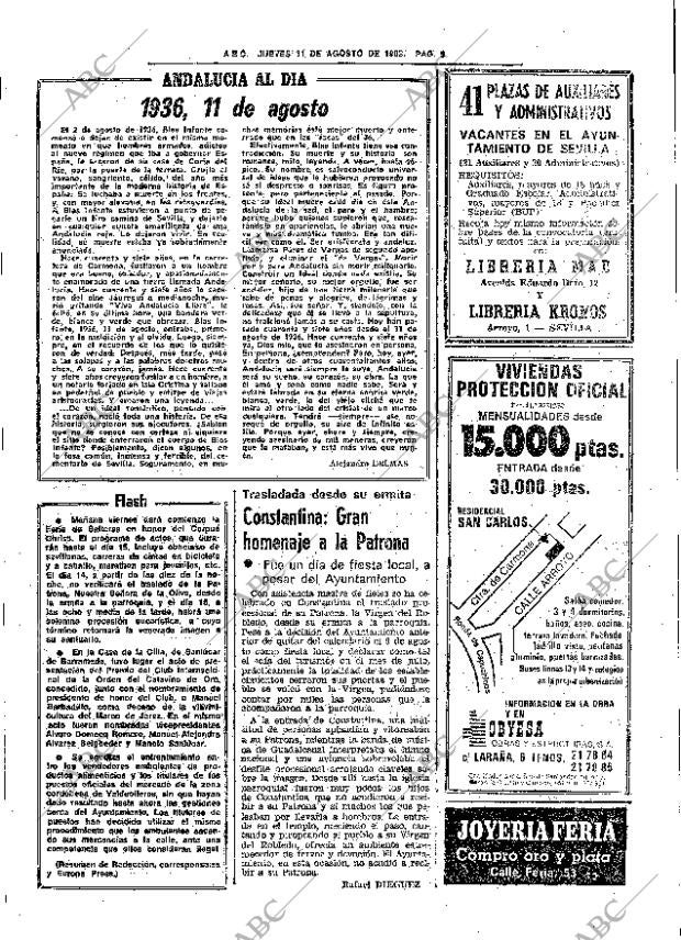 ABC SEVILLA 11-08-1983 página 19