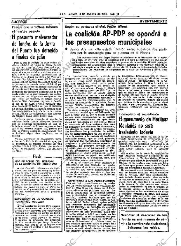 ABC SEVILLA 11-08-1983 página 28