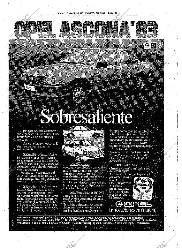 ABC SEVILLA 11-08-1983 página 32