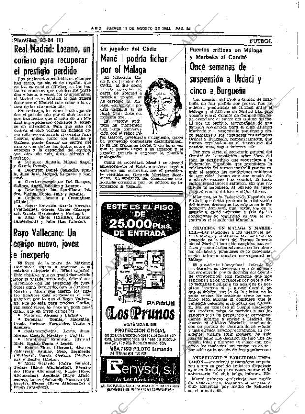 ABC SEVILLA 11-08-1983 página 40