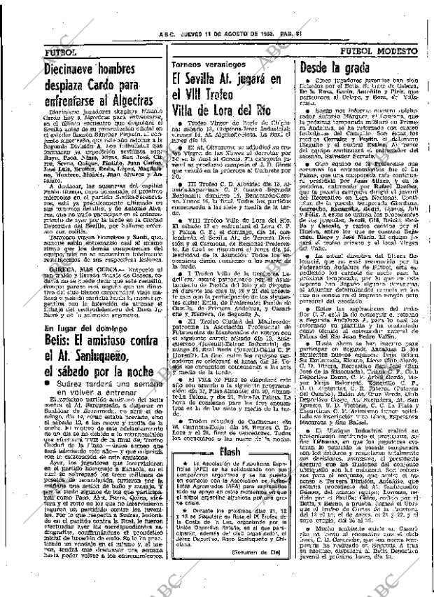 ABC SEVILLA 11-08-1983 página 41