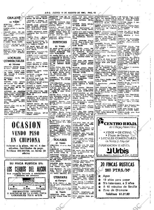 ABC SEVILLA 11-08-1983 página 52