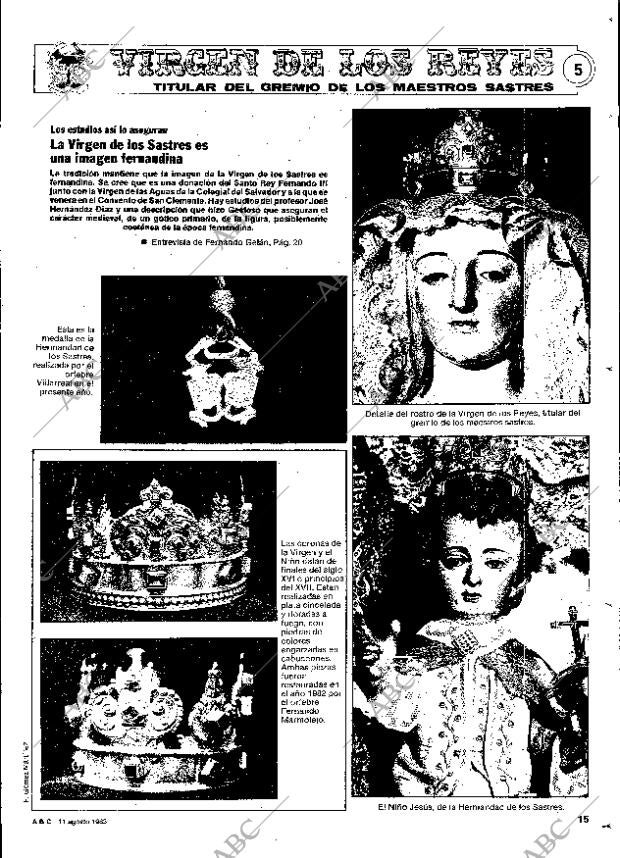 ABC SEVILLA 11-08-1983 página 63