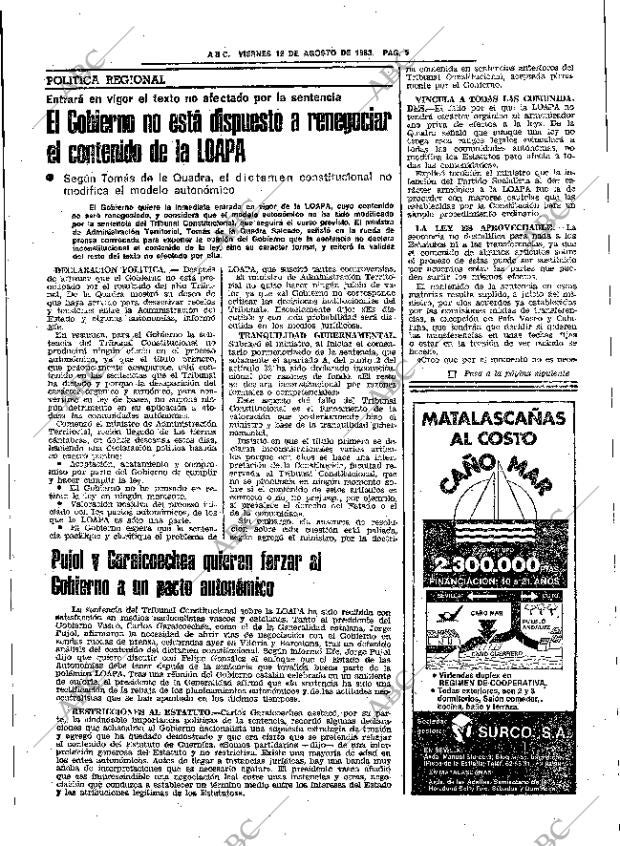 ABC SEVILLA 12-08-1983 página 13