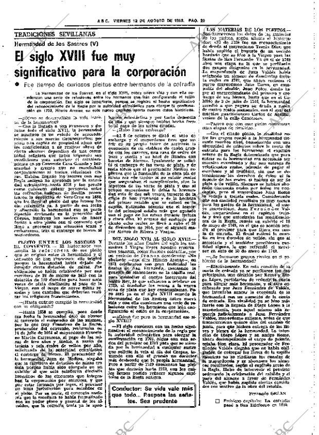 ABC SEVILLA 12-08-1983 página 28