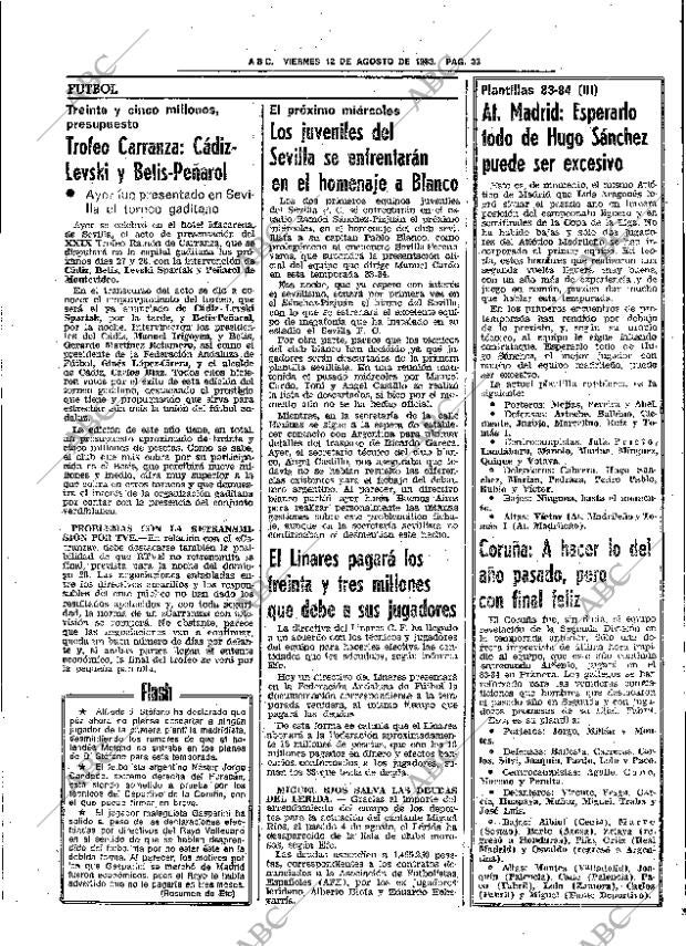 ABC SEVILLA 12-08-1983 página 41