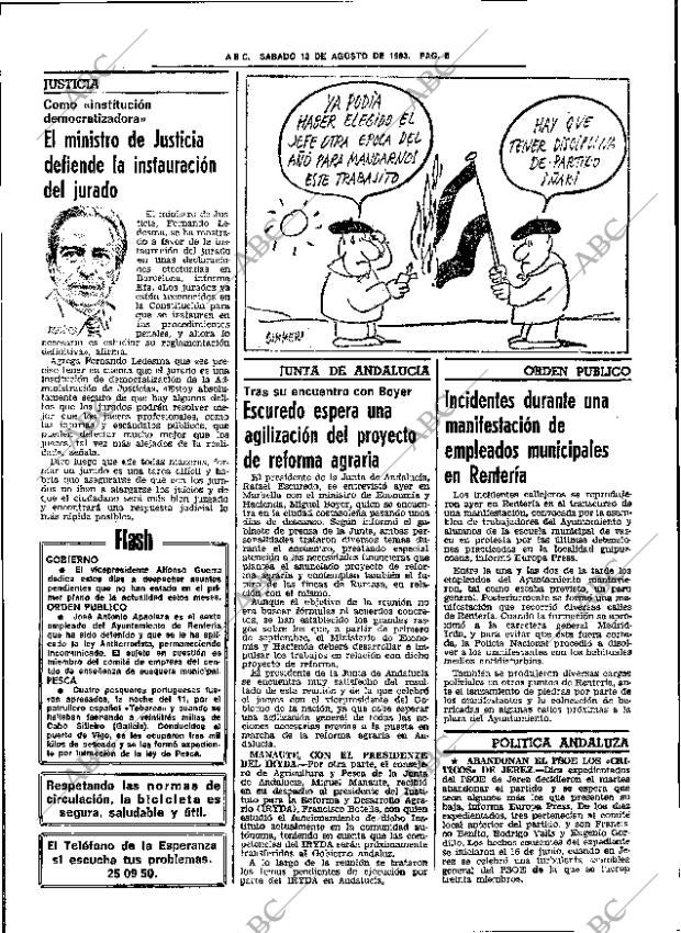 ABC SEVILLA 13-08-1983 página 12