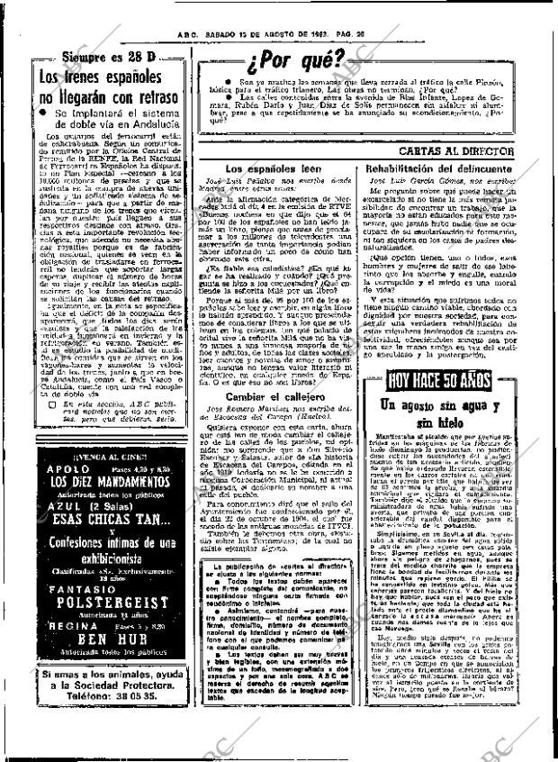 ABC SEVILLA 13-08-1983 página 26