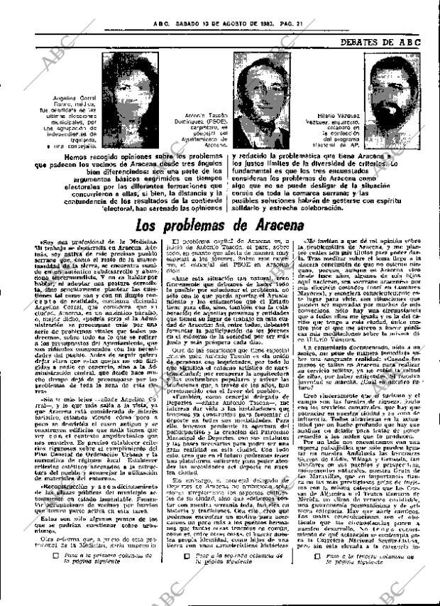 ABC SEVILLA 13-08-1983 página 27