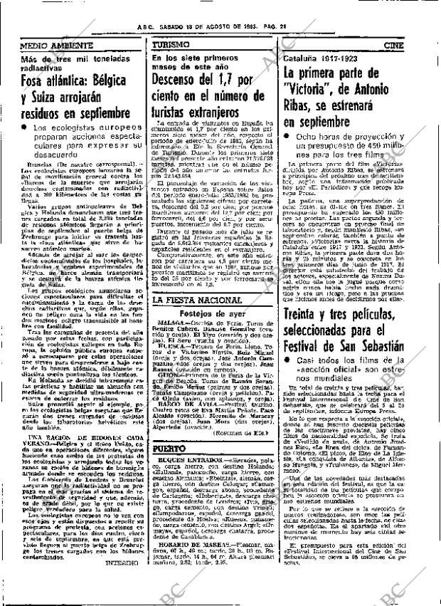 ABC SEVILLA 13-08-1983 página 30