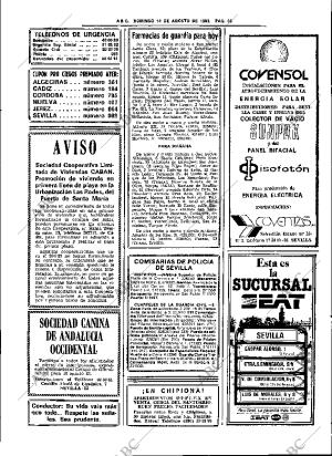 ABC SEVILLA 14-08-1983 página 49