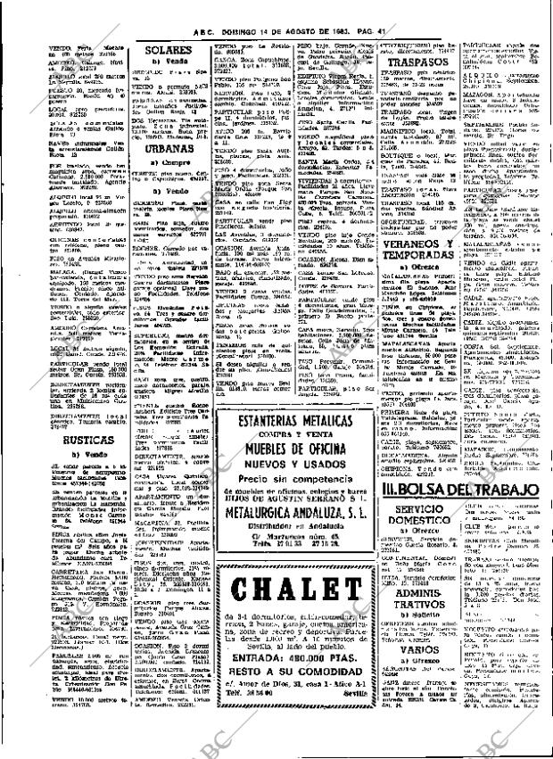 ABC SEVILLA 14-08-1983 página 55