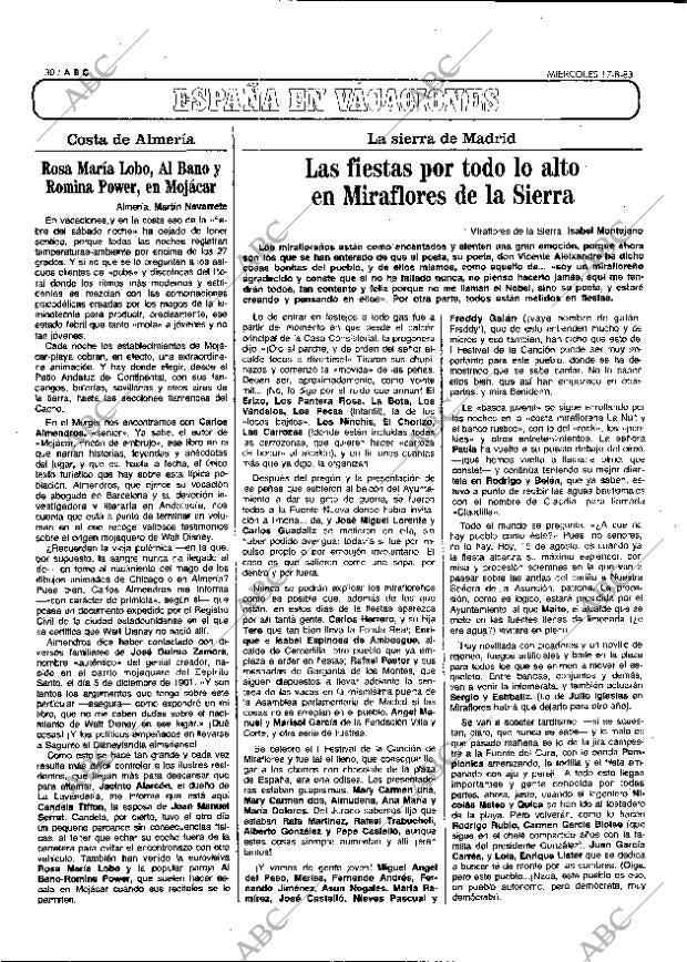 ABC MADRID 17-08-1983 página 30