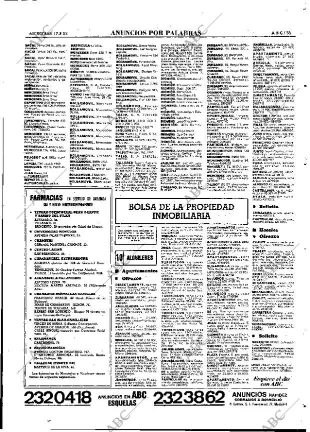 ABC MADRID 17-08-1983 página 55