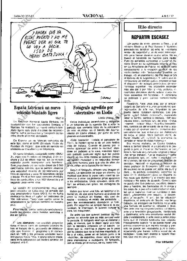 ABC MADRID 20-08-1983 página 17