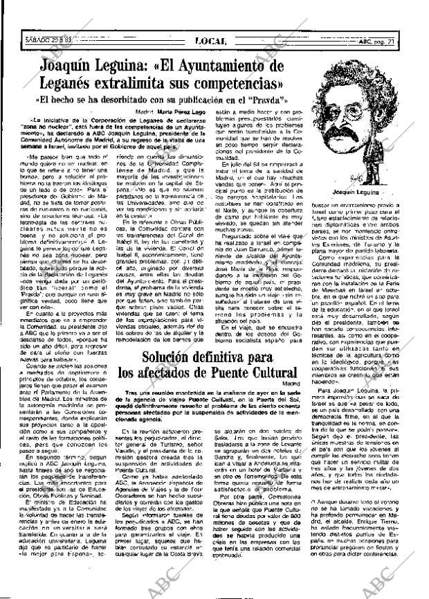 ABC MADRID 20-08-1983 página 23