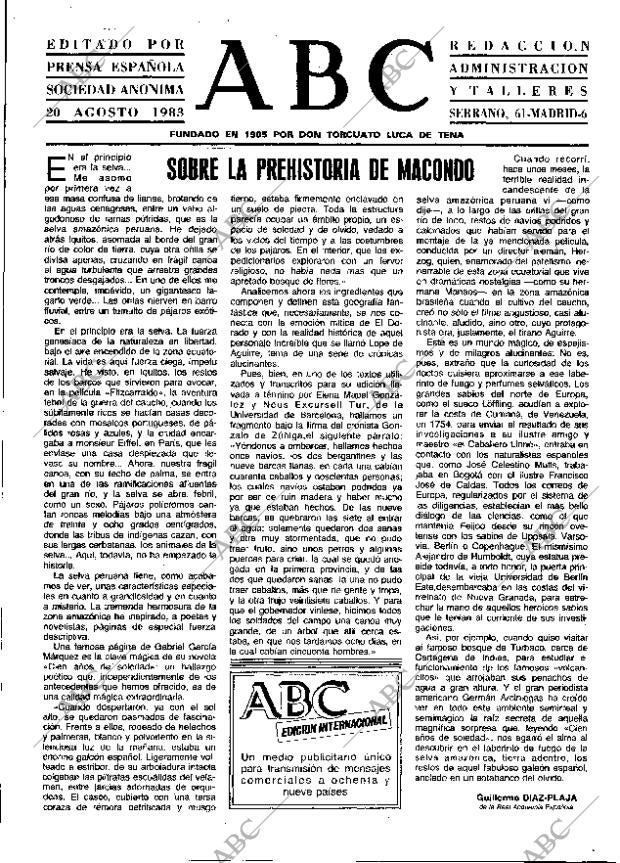 ABC MADRID 20-08-1983 página 3