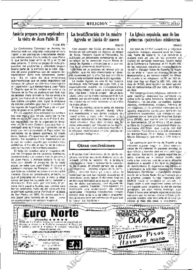 ABC MADRID 20-08-1983 página 34