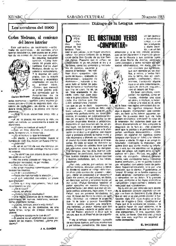 ABC MADRID 20-08-1983 página 46