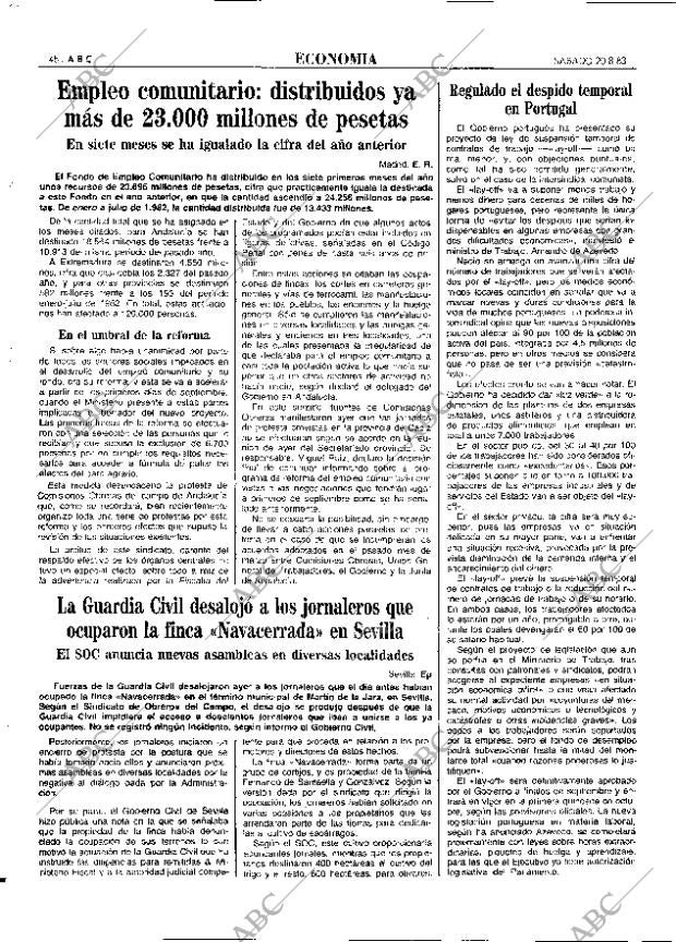 ABC MADRID 20-08-1983 página 48