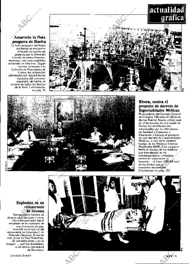 ABC MADRID 20-08-1983 página 5