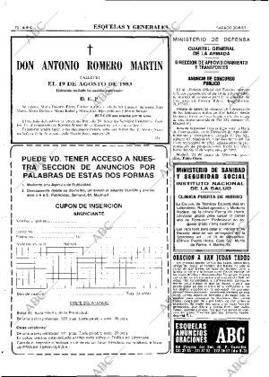 ABC MADRID 20-08-1983 página 70