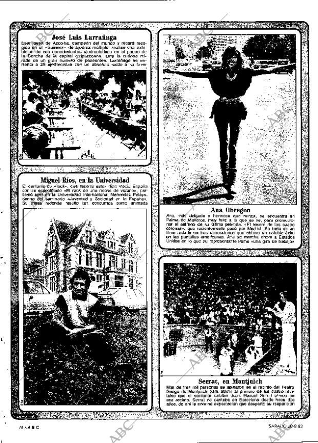 ABC MADRID 20-08-1983 página 76
