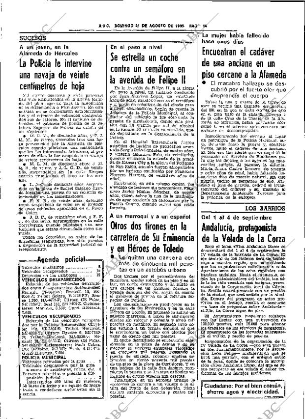 ABC SEVILLA 21-08-1983 página 24