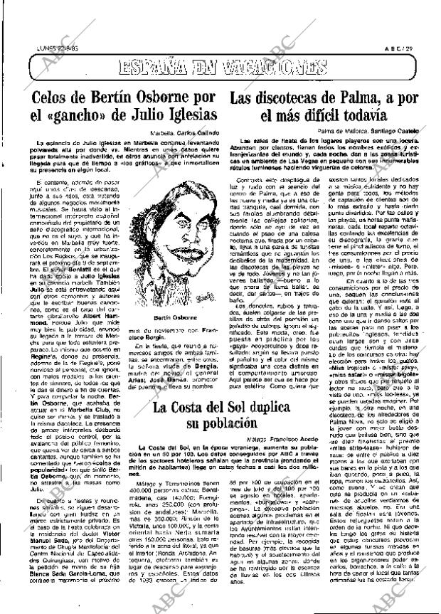 ABC MADRID 22-08-1983 página 29