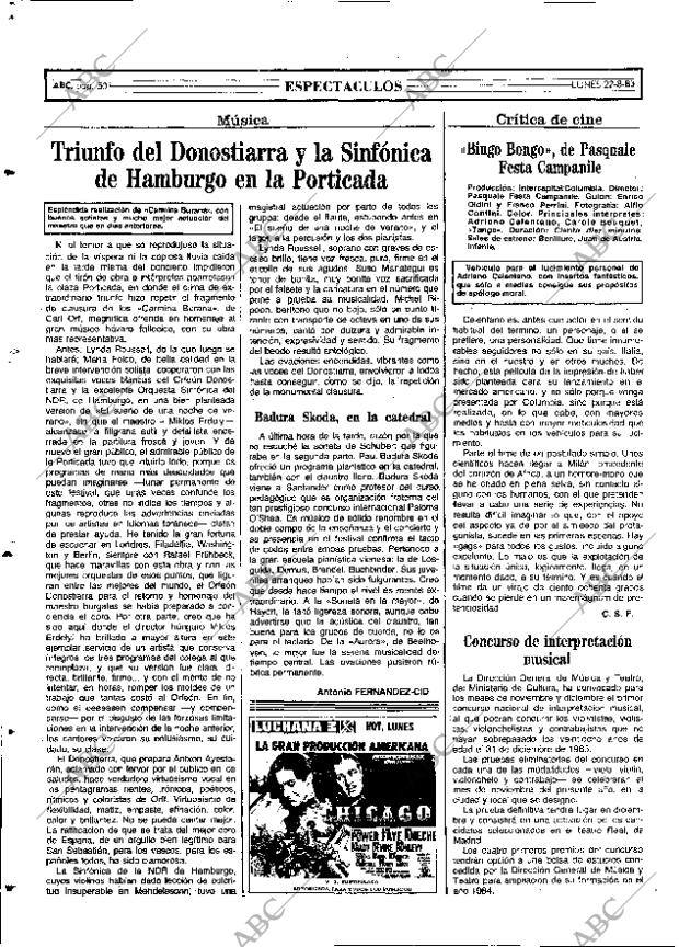 ABC MADRID 22-08-1983 página 50