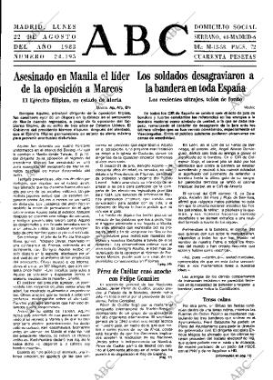 ABC MADRID 22-08-1983 página 9