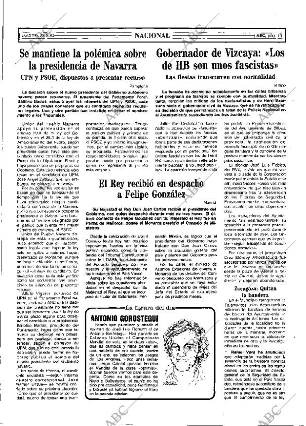 ABC MADRID 23-08-1983 página 15