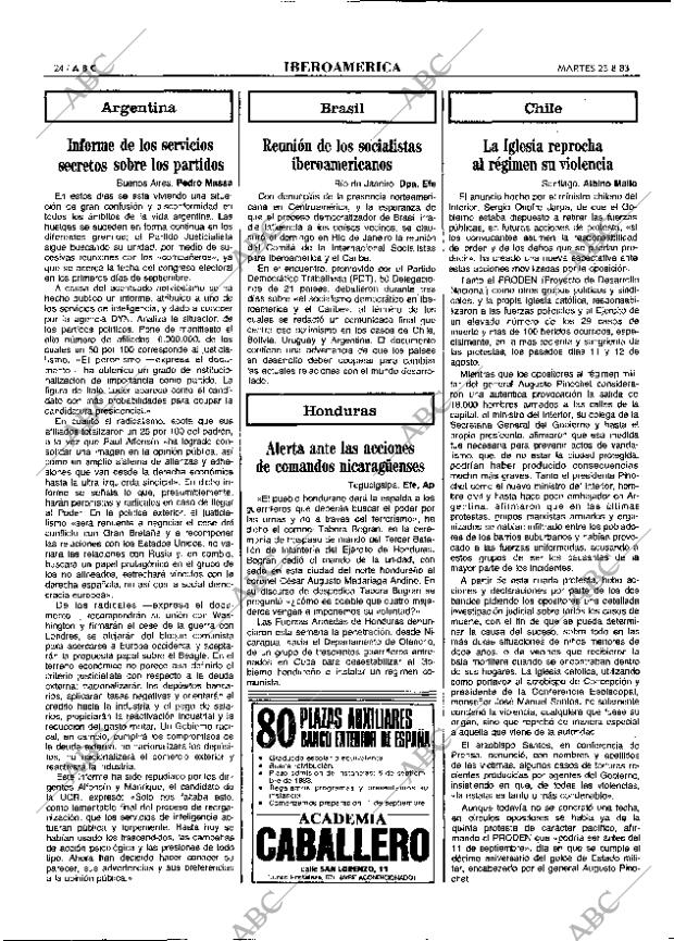 ABC MADRID 23-08-1983 página 24