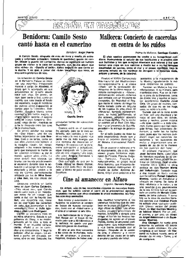 ABC MADRID 23-08-1983 página 29