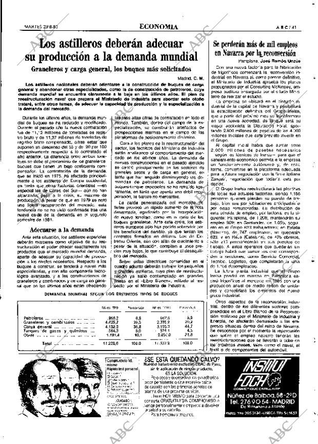 ABC MADRID 23-08-1983 página 41