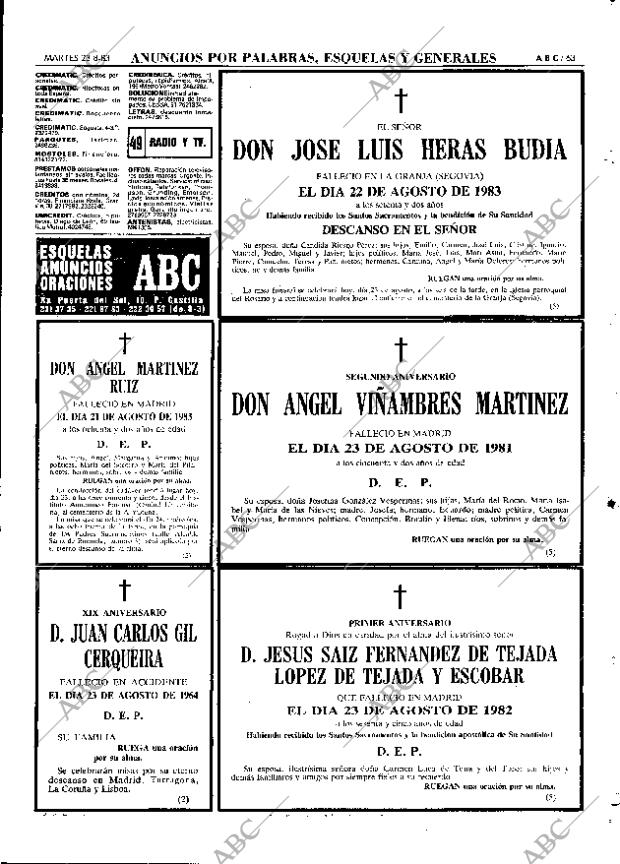 ABC MADRID 23-08-1983 página 63