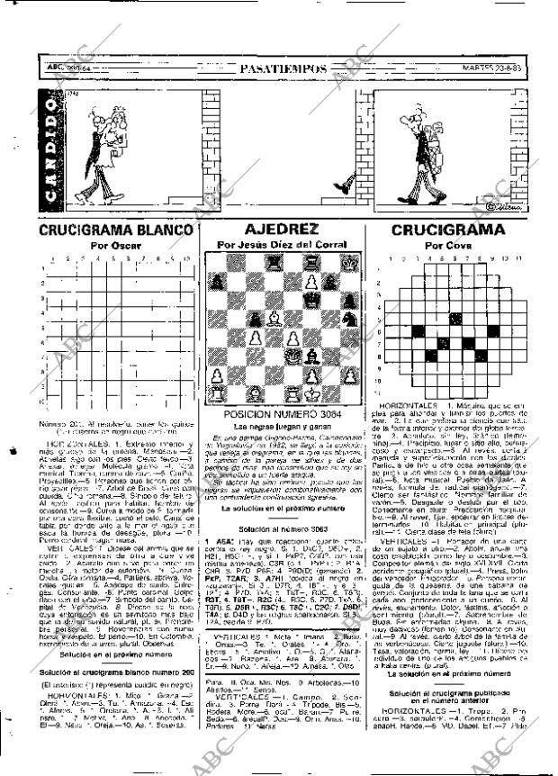 ABC MADRID 23-08-1983 página 64