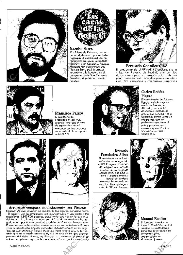 ABC MADRID 23-08-1983 página 7