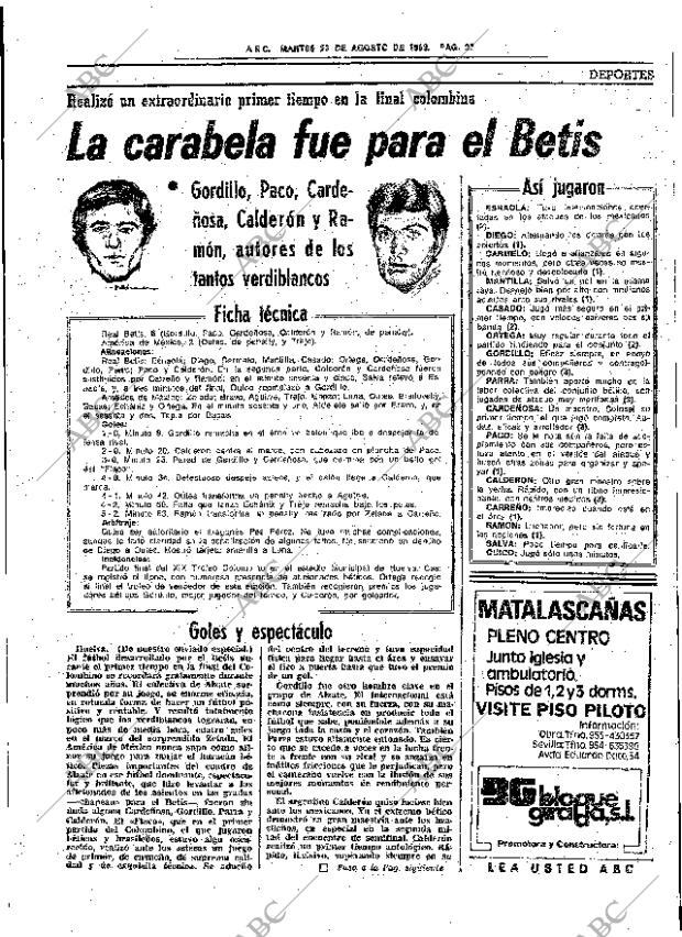 ABC SEVILLA 23-08-1983 página 37