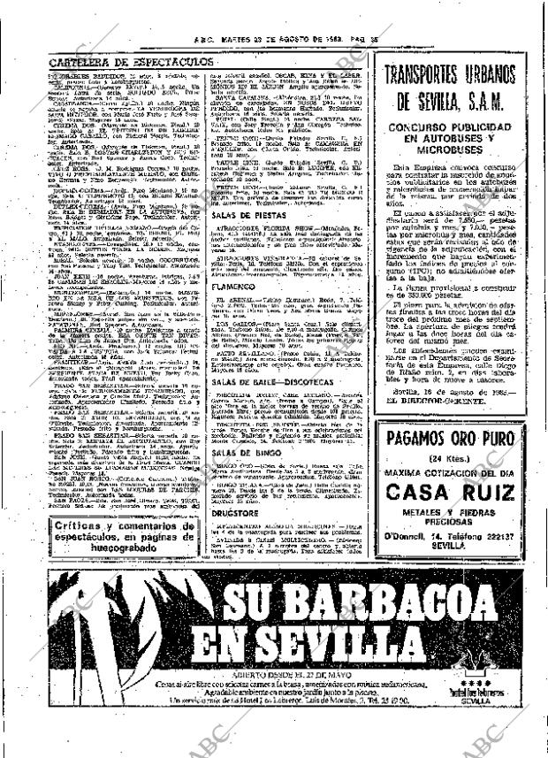 ABC SEVILLA 23-08-1983 página 49