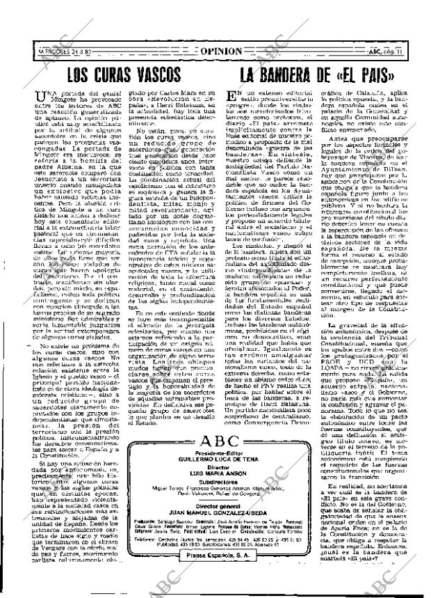ABC MADRID 24-08-1983 página 11