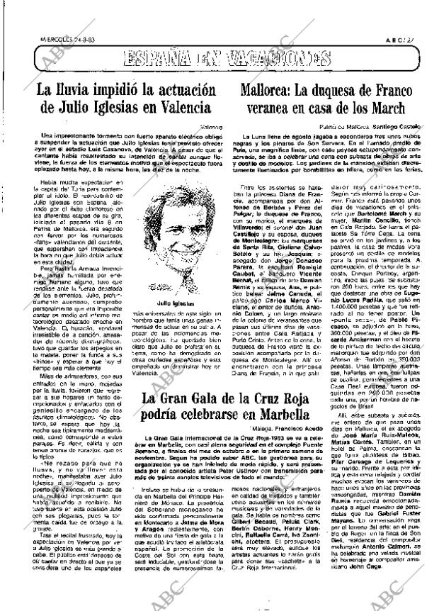 ABC MADRID 24-08-1983 página 27
