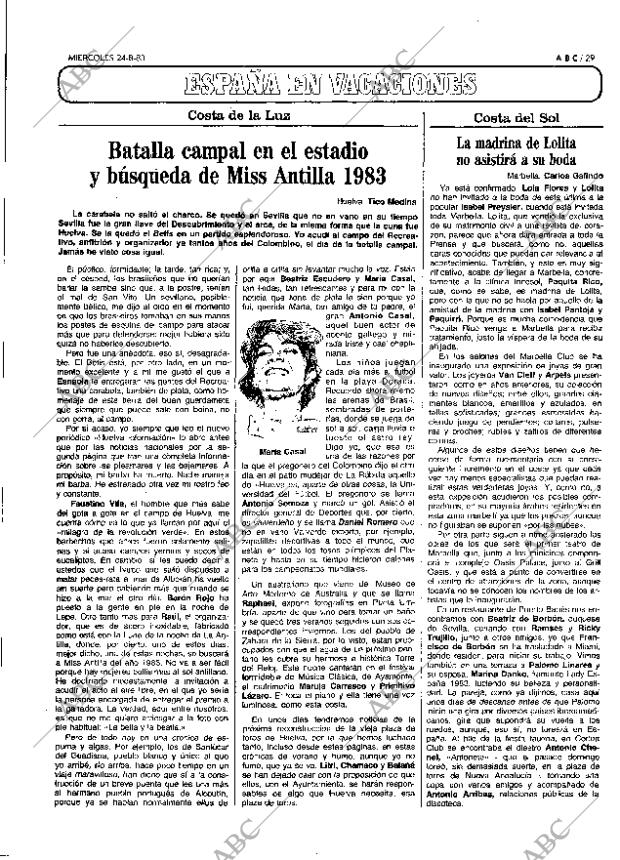 ABC MADRID 24-08-1983 página 29